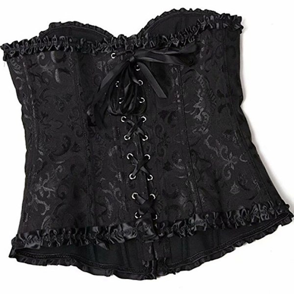 Kukkakuvioinen korsetti naisille, rintaliivivapaa, olkaimeton alusvaate -FS1- 5XL