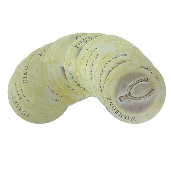 Teelehtien Ennustuskort Tarot Oracle Kort Perhejuhlat Lautapeli Monivärinen Multicolor one size