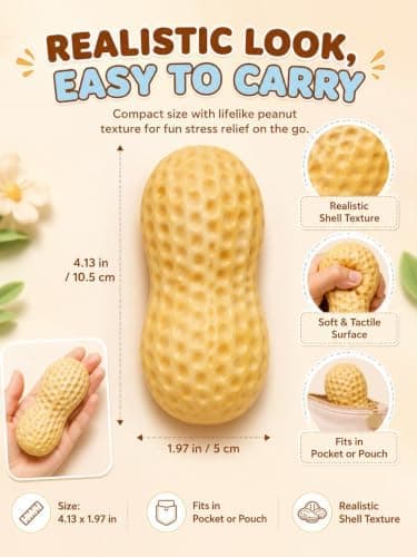 Crispy Soap Squishy ASMR Pearl Filled Realistic Food Stress Ball Squeezable Moldable Slushy Asmr Realistic Taba Handmade Non-Bouncing Sticky