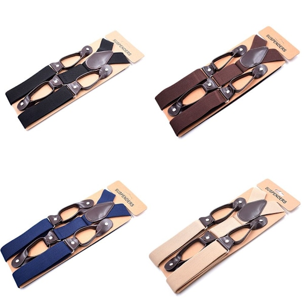 Seler Elastiske seler NAVY - stock-FS2- Navy