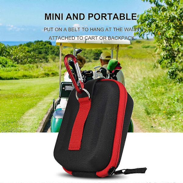 Golf Rangefinder Case EVA Hard Shell Rangefinder Bag Outdoor Telescope Hunting Rangefinder Storage Case-FS-