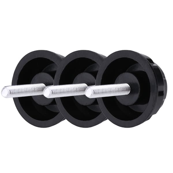10 Pcs Durable Screw Caps with Gaskets for Fishing Spinning Reel Handle