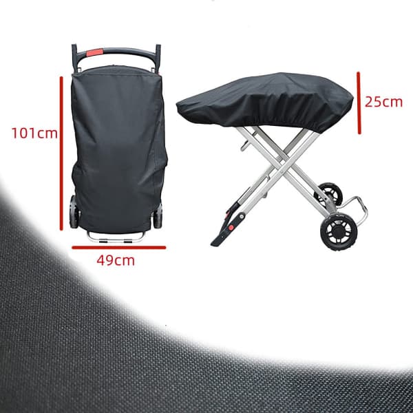 Trekk til Weber Traveller Bærbar Gassgrill 90 (100*47*25 cm)