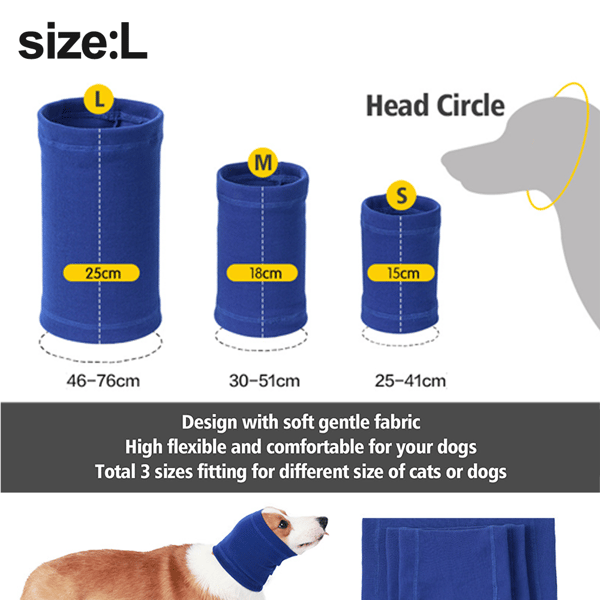 Den originale Happy Hoodie til hunde og katte - til pelspleje og