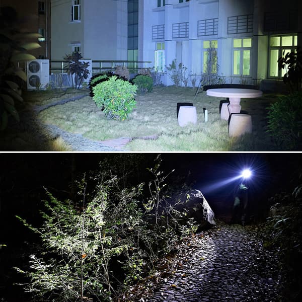 USB-ladattava LED-taskulamppu, erittäin kevyt minitaskulamppu, ZQKLA