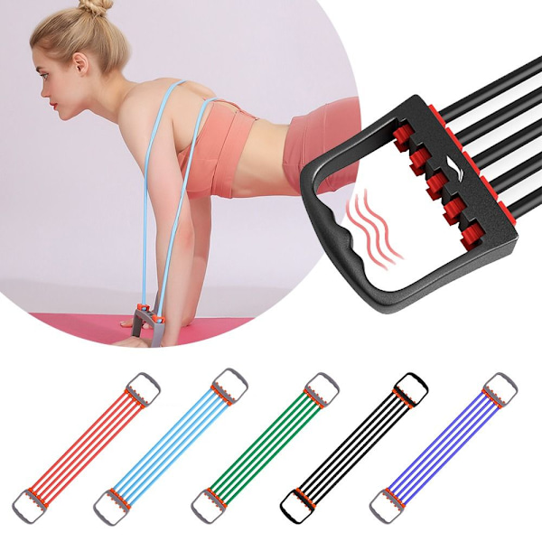 Modstandsbånd Bryst Expander RØD Red