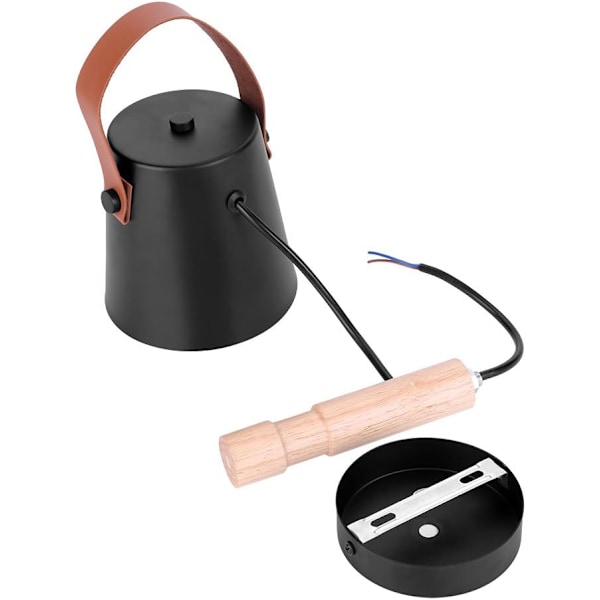 Vägglampa Modern Trä Järn LED Vägglampor Minimalistisk