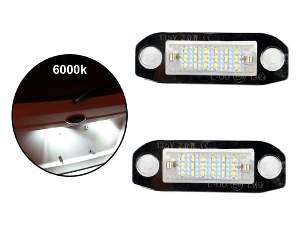 Volvo V50 S60 S80 V70 XC60 XC70 XC90 LED-nummerpladelys 46