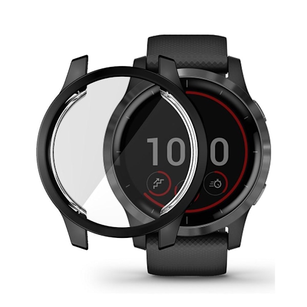 HAT PRINCE TPU Skall Garmin Venu 2 45 mm / Vivoactive 4 45 mm Svart