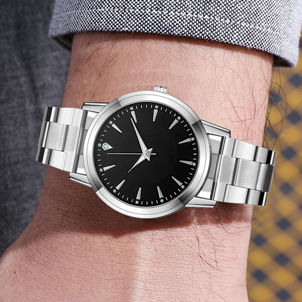 Dame Kvarts Armbåndsur SORT KVINDE black-FS1- black women