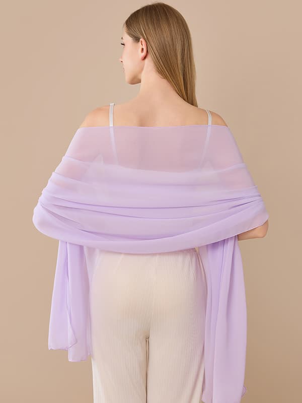 Skjerf/sjal/chiffonskjerf/tynt skjerf for kvinner, 180*70 cm