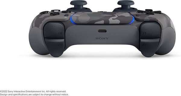 PS4 Feature Trådløs Kontroller - Grå Kamuflasje