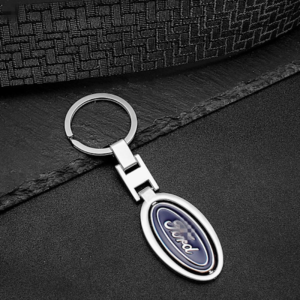 Rund billogo nøkkelring for menn - Honda & Hyundai metall nøkkelring anheng, biltilbehør 1341