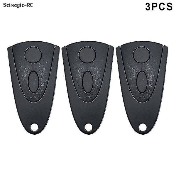 3 stk Novoferm Novotron 502 Max43-2 504 Max43-4 512 Mix 43-2 Garageport Fjernbetjening 43392mhz Rullende Kode Mnhs433 Mchs43 [DB]