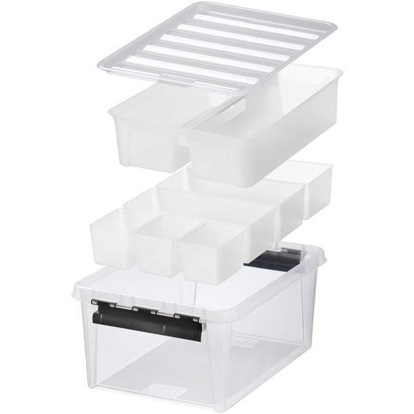 Förvaringsbox SmartStore Förvaring Classic 15 m 7 insatser Transparent,transparent