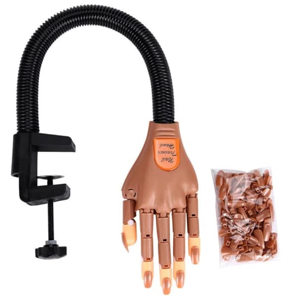 Øvingshånd for negltrening - Nail training hand