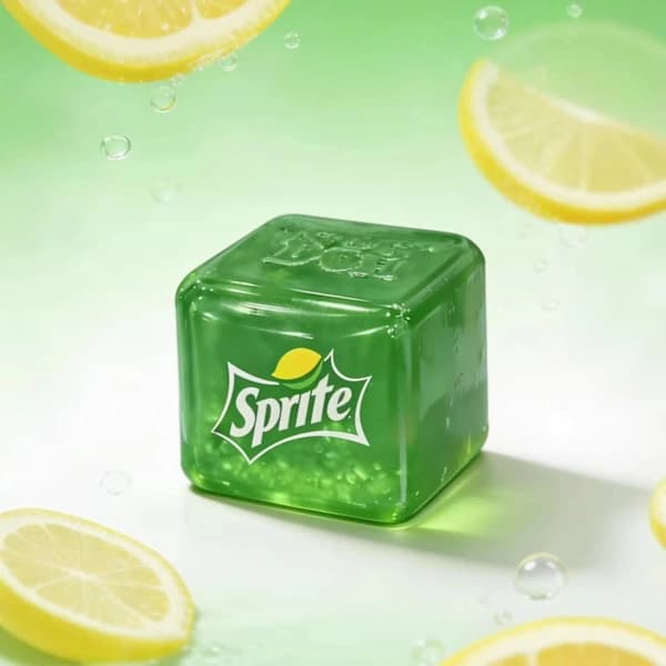 Ny trykaflastningsklemme Schyling Needoh Nice Cube Sensorisk fingerspidslegetøj (Sprite)