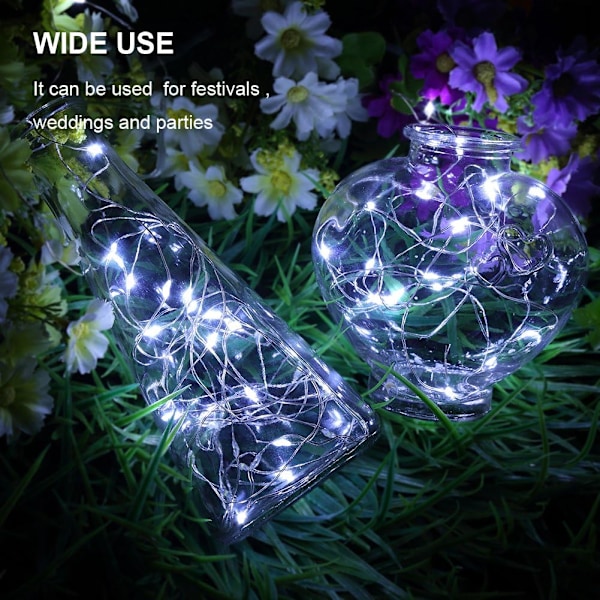 6-pack Fairy Ljusslingor Juldekoration 2,2m 20 LED Stjärnljus
