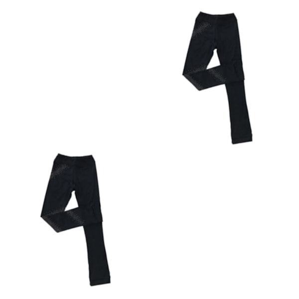 1/2/3/5 Luistelutrikoot Kristallinhohtavat Housut Taitoluistelu Tähti 175cm Star 175cm 2PCS
