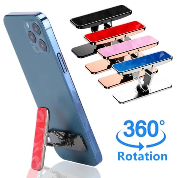 Mini Telefonholder Metal Foldbar Telefonstander pink
