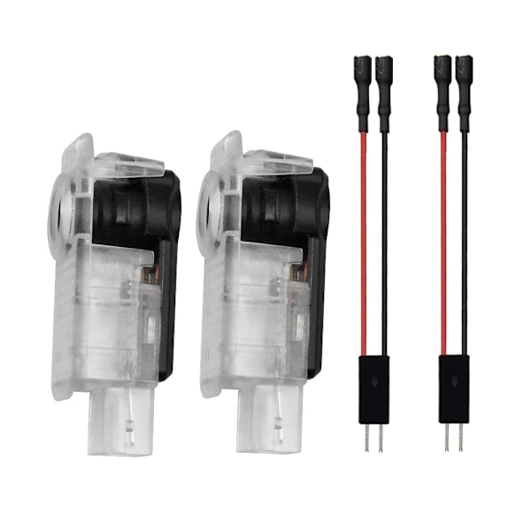 2 st Audi Aodi välkomstljus A4LA5A6L omgivande ljus A7A8 A