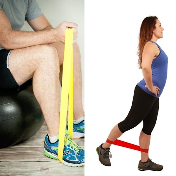 5-pack Resistance Bands / Gummiband - Träning Multicolor multifärg