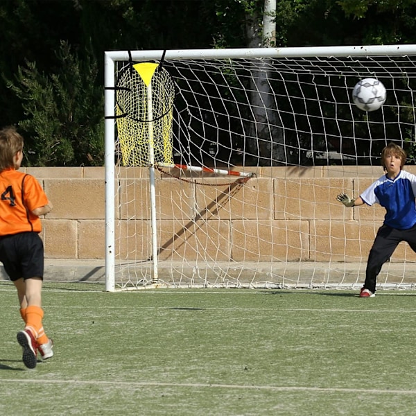 Fotballtreningsnett Utstyr Treningsmål Nett Gul