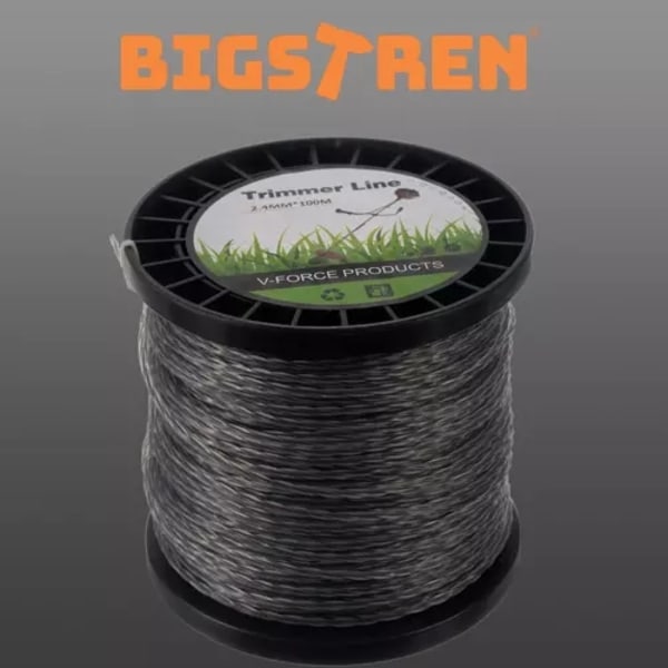 100m Trimmertråd / Trimmerline - Line til Trimmer - 2,4mm-FS4- 566