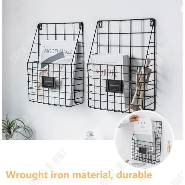 Wall-mounted letter holder - TD® - 30x25x10 cm - Organic - Light - Durable-FS-