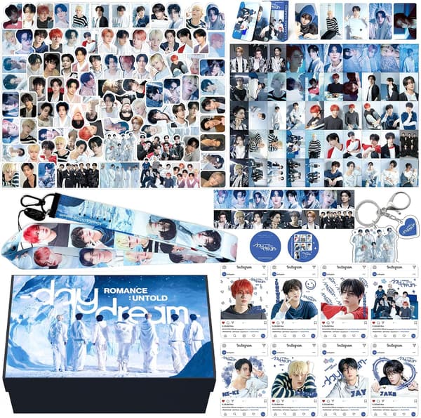 Kpopbp Enhypen Day-Dream Album Merch Presentförpackningsset-FS-