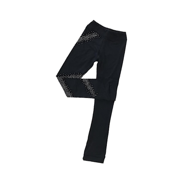 1/2/3/5 Skridskotights Kristallglittrande Byxor Konståkning Stjärna 175cm Star 175cm 1 Pc