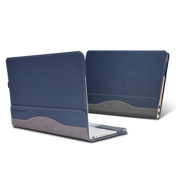 13,3 tuuman PU-nahkainen kannettavan tietokoneen suojakotelo HP Spectre X360-XF10 -malleille Deep Blue