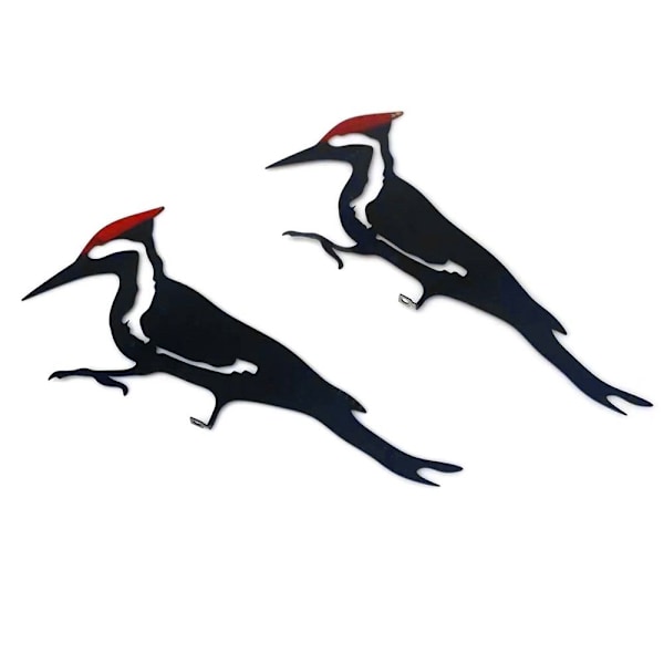 Hackspett-ulkotila-koristeellinen rauta-lintu riippuva aita terassi