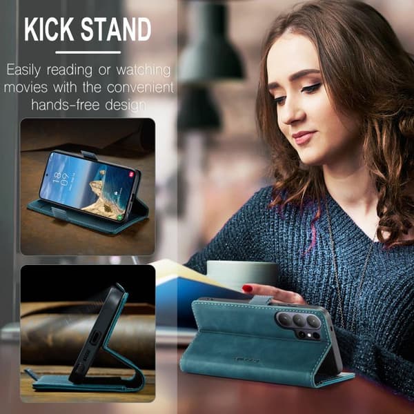 Samsung Galaxy S26 Ultra 5G Case - CaseMe 013 Multifunctional Horizontal Flip Leather Case