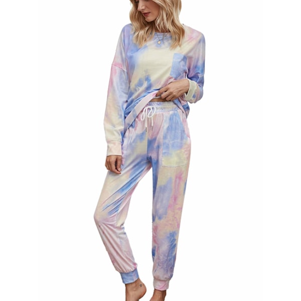Dam Pyjamas Set Kvinnor Siden Satin Pyjamas Set Pyjamas Set Lång