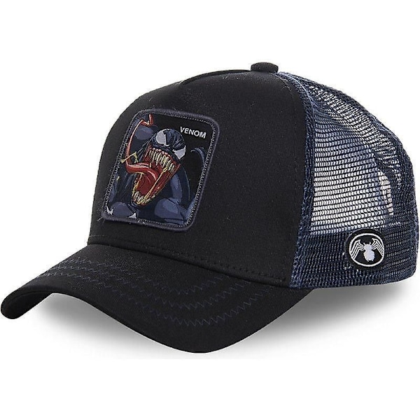 Mickey Snapback Bomulls Baseball Caps & Pappa Mesh / Trucker Hatt-FS2- VENOM NAVY BLUE