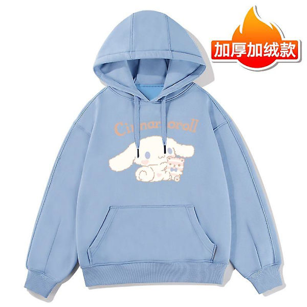 Kawaii Sanrio Anime Cinnamoroll Tegnefilm Børne Hættetrøje Børn Langærmet Trøje Topper Baby Pige Dreng Tøj Jakke NM-2RTY, xs NM-2RTY 150