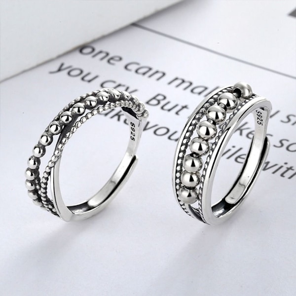 Ångestring 925 Sterling Silver C C-FS1- C C