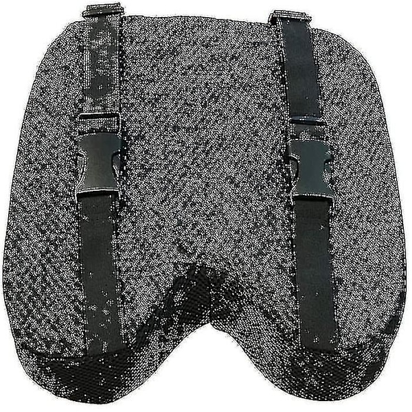 Setepute for romaskin, med tilpasset memory foam, vaskbart trekk og stropper - alternativ romaskin - roetilbehør