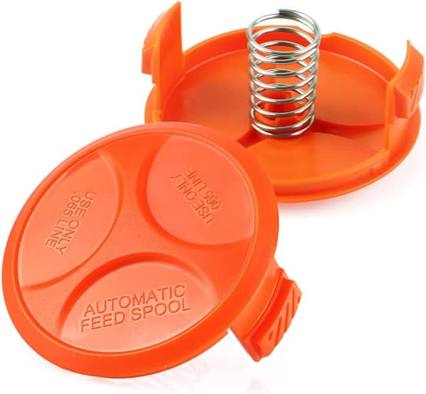 5 stk Spolehetter for Black & Decker Gressklipper BESTA525 BESTA528 BESTA530 ST1823, Gressklipper ABS Erstatningsspolehette