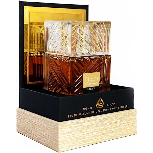 Eclaire EDP 100ml - Lattafa, vanilja, pehmeä, lämmin, mausteinen ja puumainen unisex - Eau de Toilette