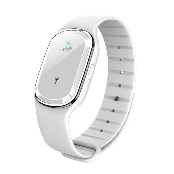 Myggband med ultraljud - Vit White White Vit