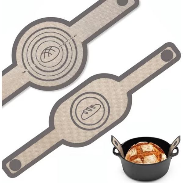 Baking Mat 2-pack Silicone, Nonstick, Long Handles-FS-