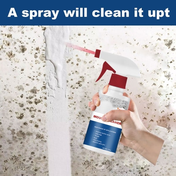 Skumspray mot mugg Multifunksjonell muggfjerning Spray for hjemmekjøkken 2 stk