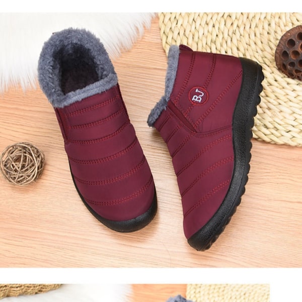 Talvikengät Lumiturkiskengät naisille PUNAINEN 40 40 Red-FS1- Red 40-40
