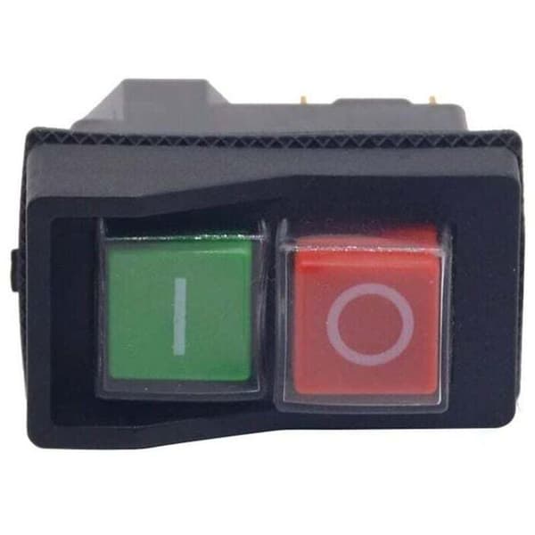 Waterproof Magnetic Switch, MoreChioce 4-Pin On/Off Push Button Start Stop Switch Machine Accessories 250V 16A, Sunny-FS-