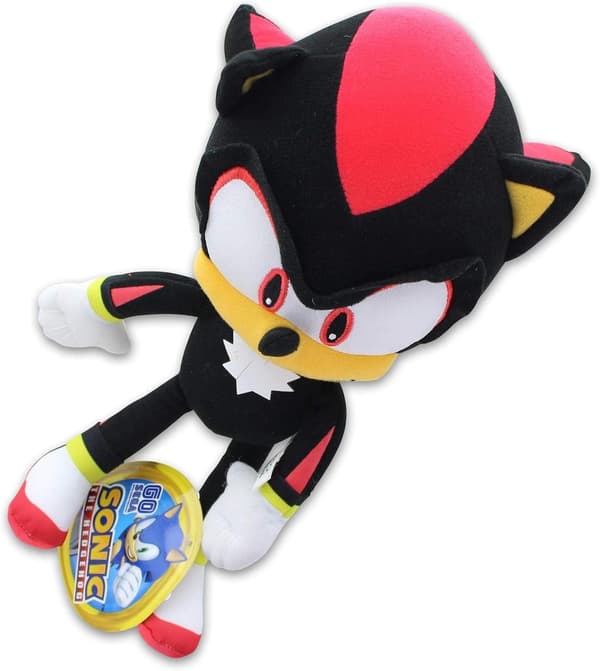 Sonic The Hedgehog New_8967 Great Eastern GE-8967 - Shadow Plysch, 12\", Monivärinen-FS-