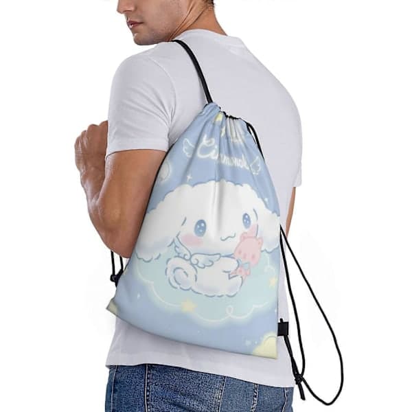 Cinnamoroll (7) Dragskoväska Studentficka Pojke Flicka Ryggsäck Förvaring-ML2207 M