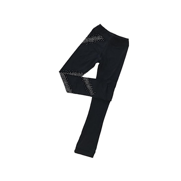 1/2/3/5 Skøjte Tights Krystal Glitrende Bukser Konståkning Stjerne 160cm Star 160cm 1 Pc