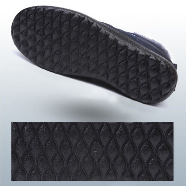 Vinterkängor Snöpälsskor för kvinnor SVART 39 39 Svart-FS1- Black 39-39